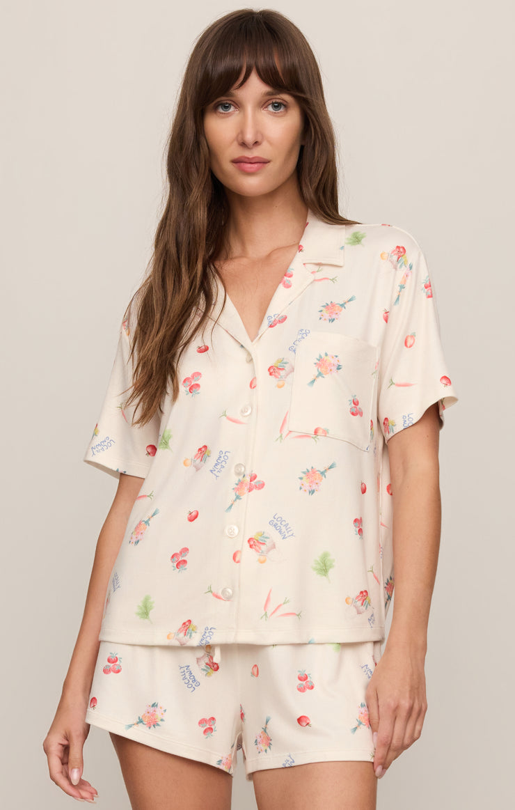 Market Silky Jersey PJ Top