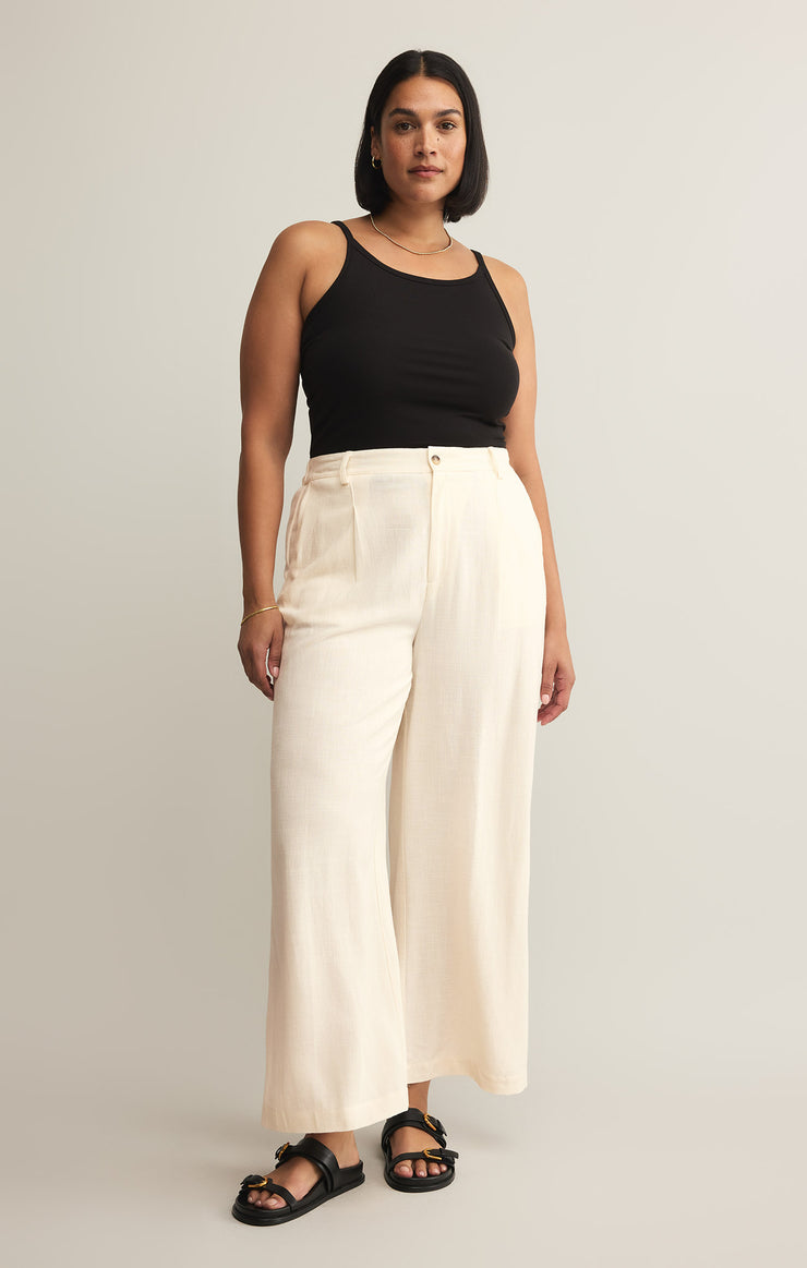 Vista Linen Pant - Sea Salt