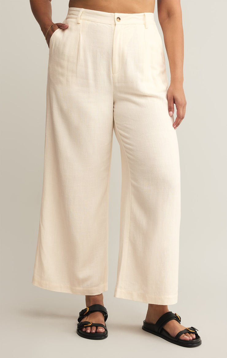 Vista Linen Pant - Sea Salt