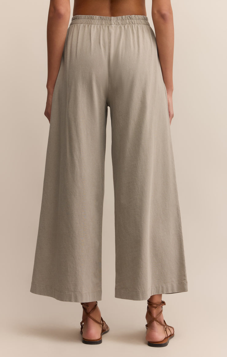 Scout Jersey Crop Flare Pant - Retreat