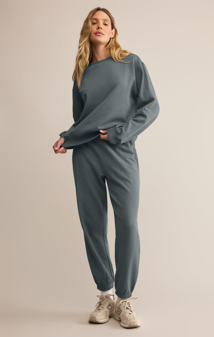 Classic Boyfriend Jogger - Storm Cloud