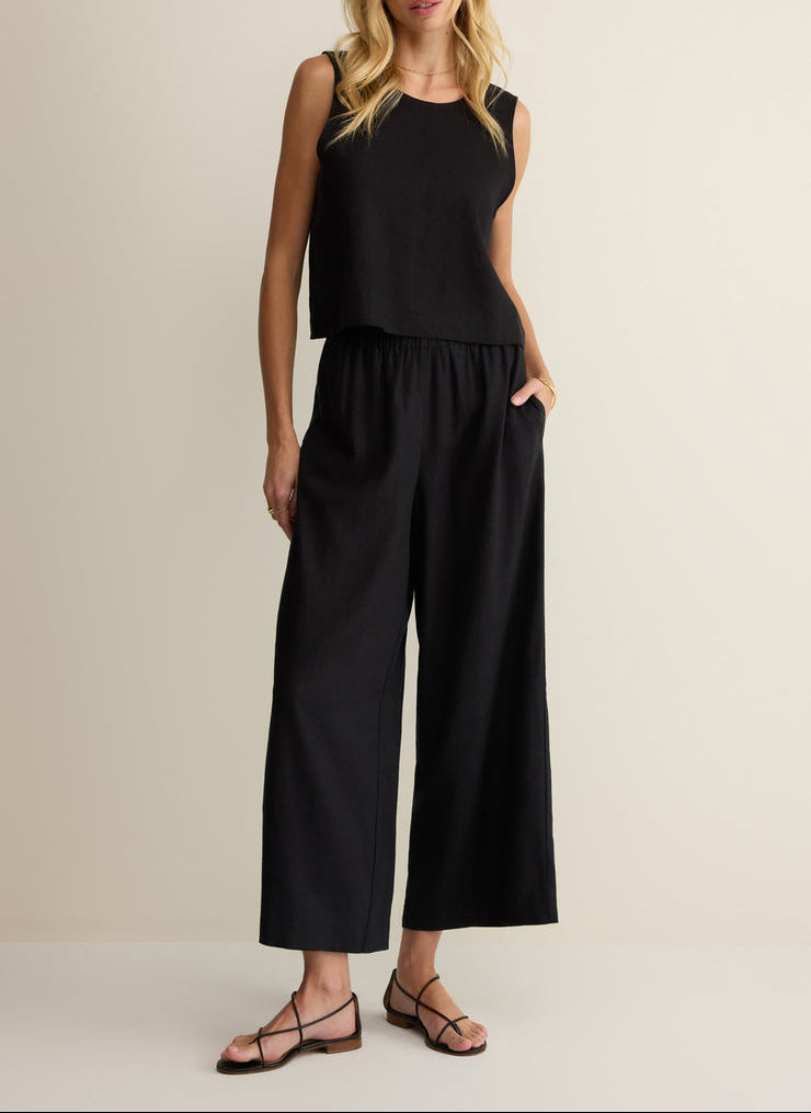 Scout Linen Pant - Black