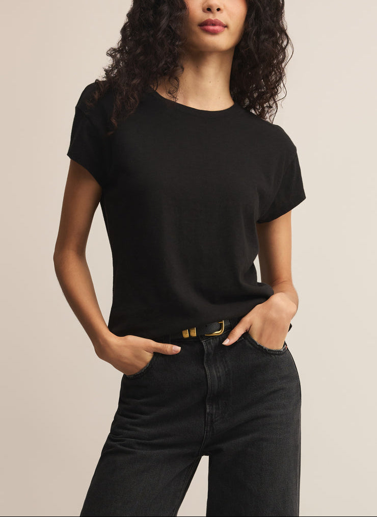 Modern Slub Tee - Black