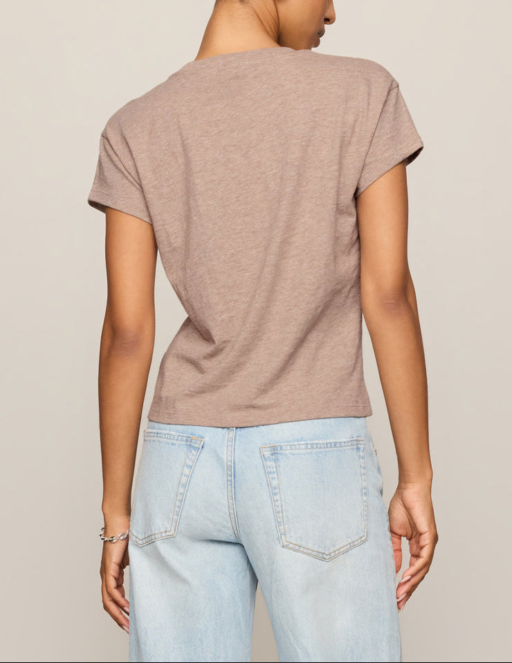 Modern Slub Tee - Heather Ash