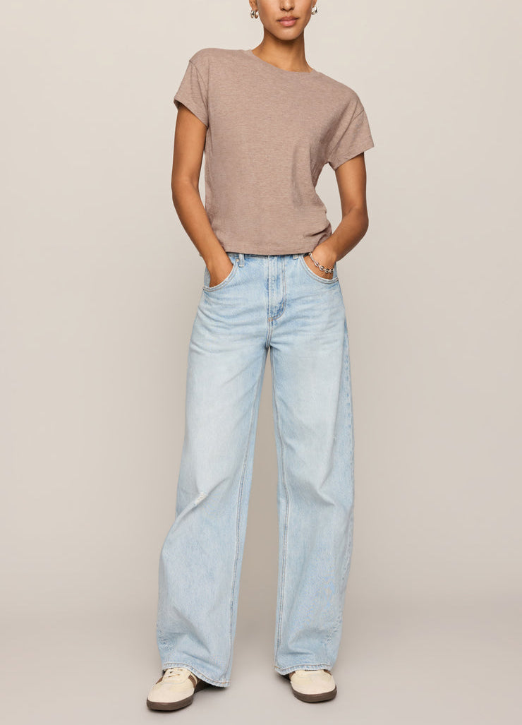 Modern Slub Tee - Heather Ash