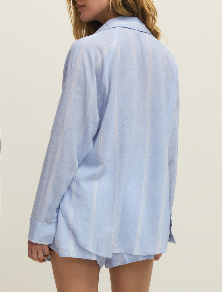The Perfect Line Top - Blue Light