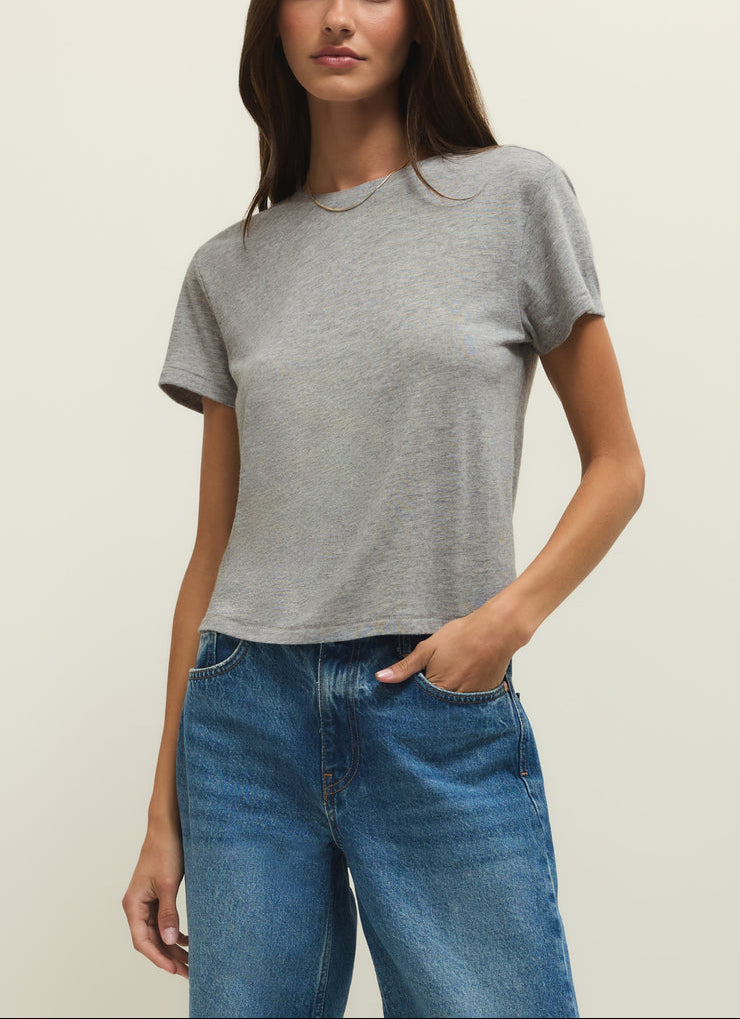 Tourist Tee - Classic Heather Grey