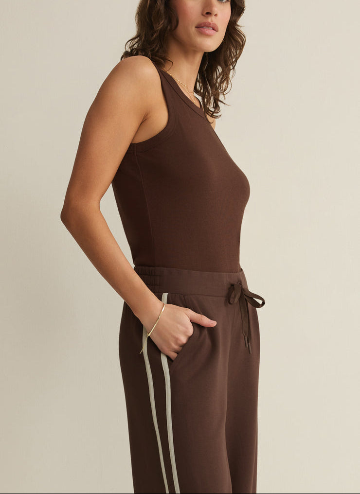 Select Airy Tank - Chocolate Cherry