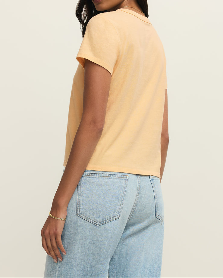 Junie Tee Shirt - Custard