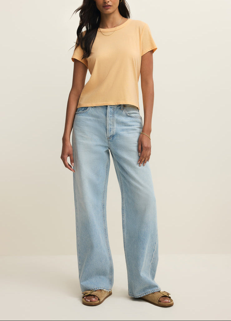 Junie Tee Shirt - Custard