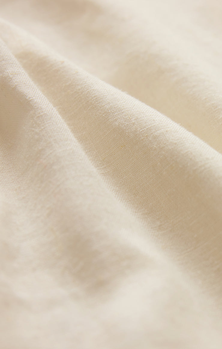 Roman Linen Vest - Cloud