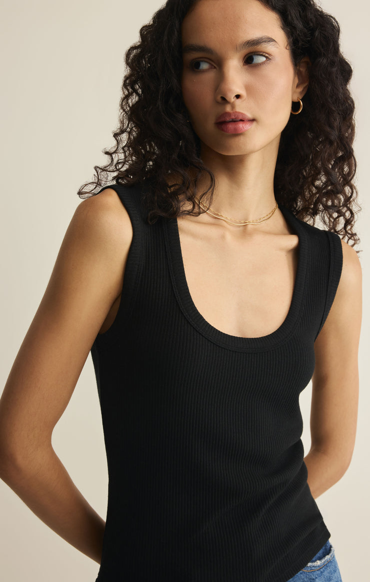 Leisurely Tank - Black