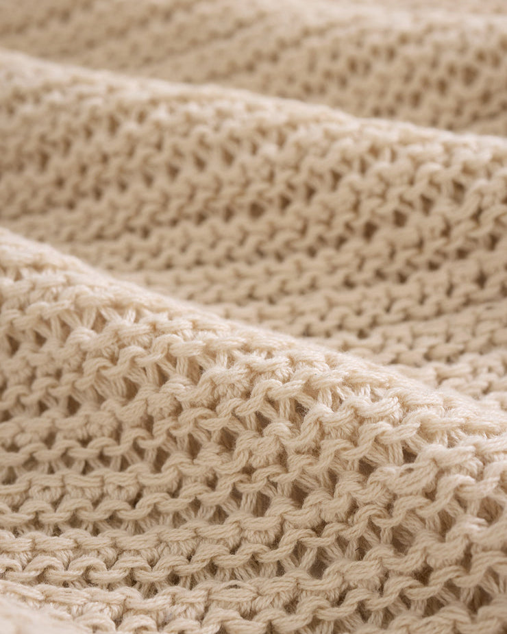 Riviera Crochet Top - Natural *FINAL SALE*