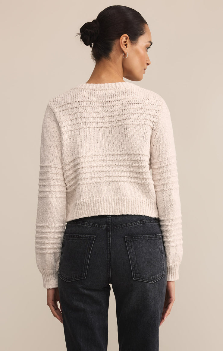 Between the Lines Cardigan - Crystal