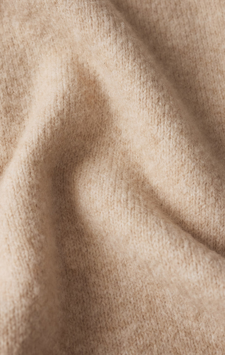 Coming Up Sweater - Light Camel
