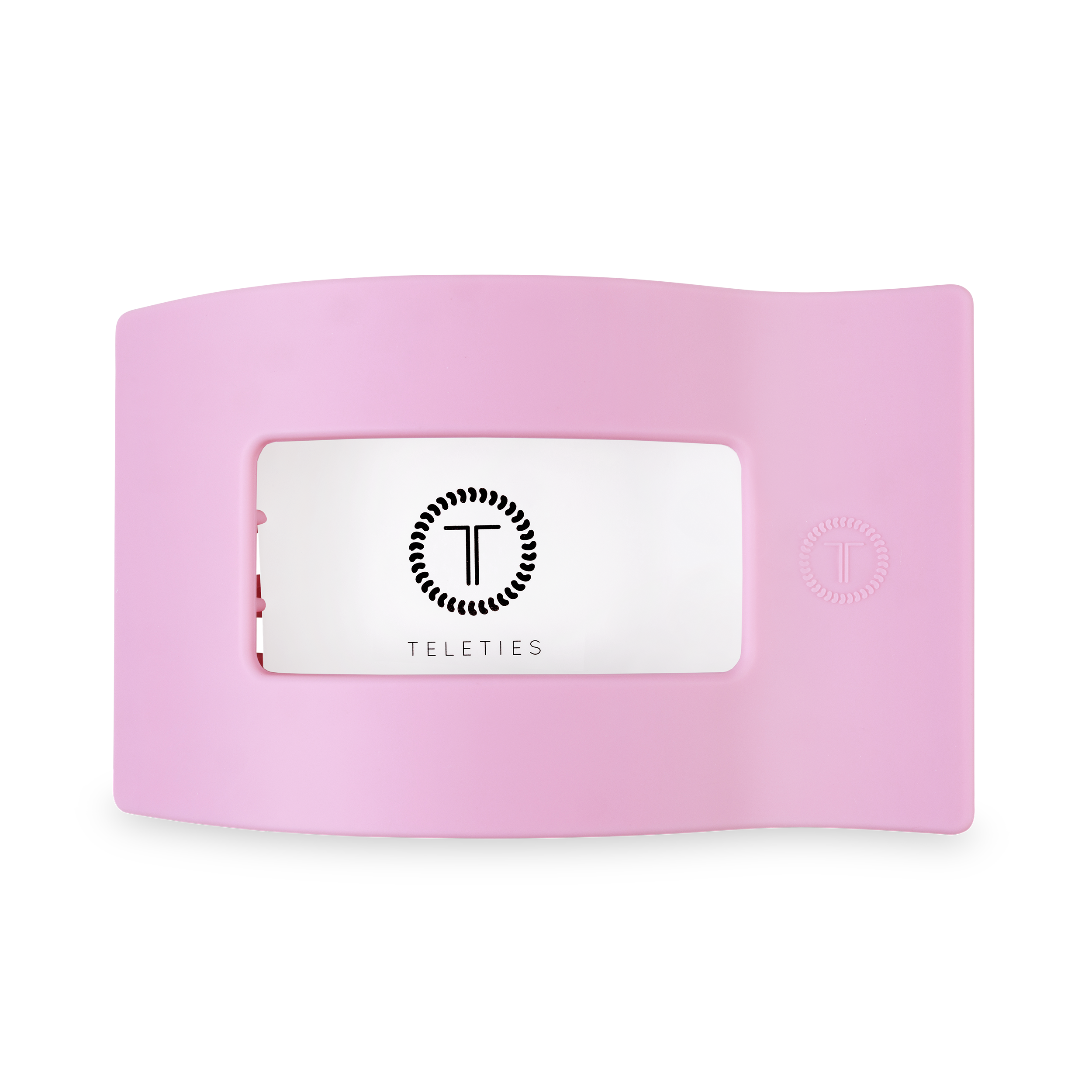 Merry Pinkmas Flat Rectangle Hair Clip