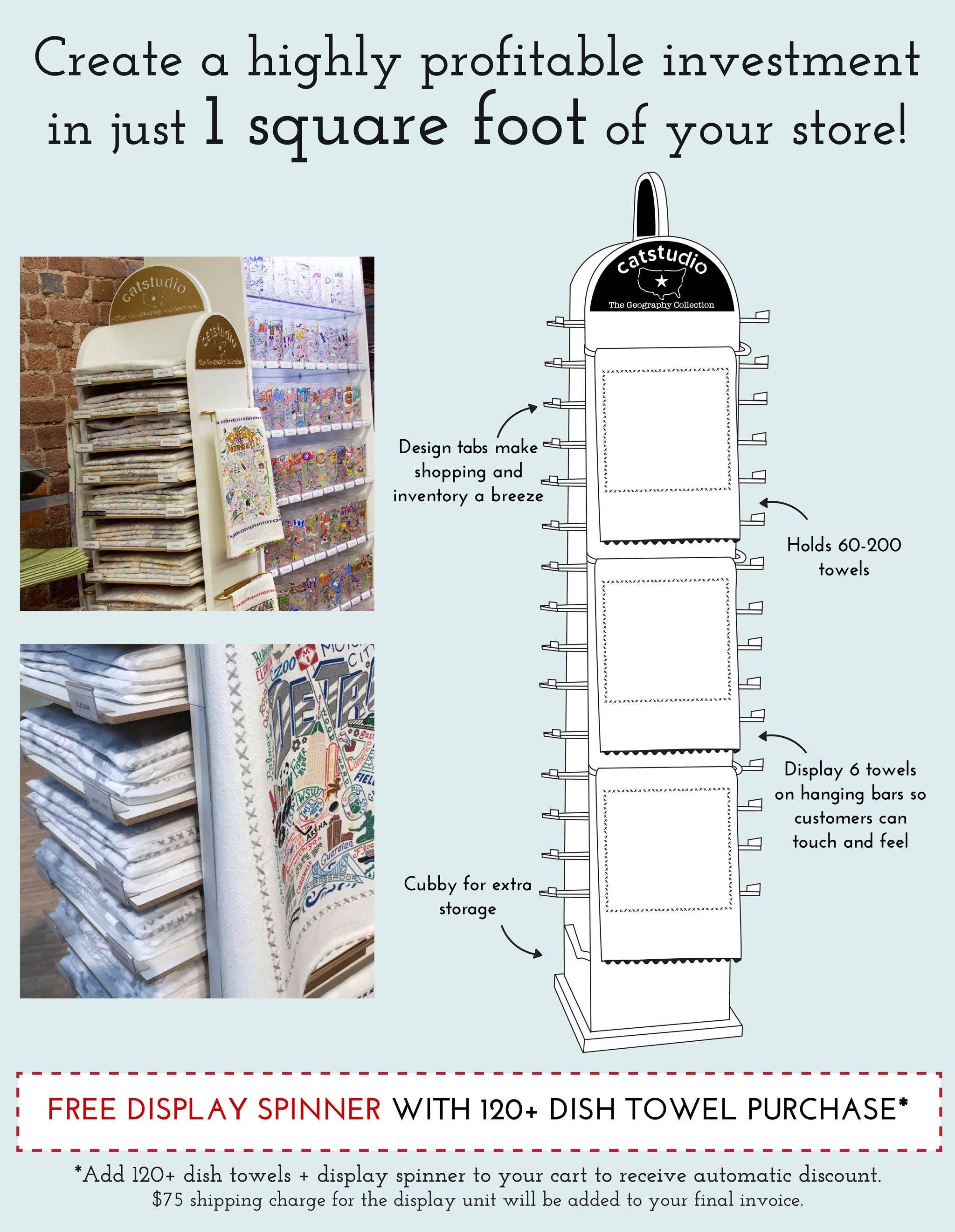 Night Before Christmas Dish Towel