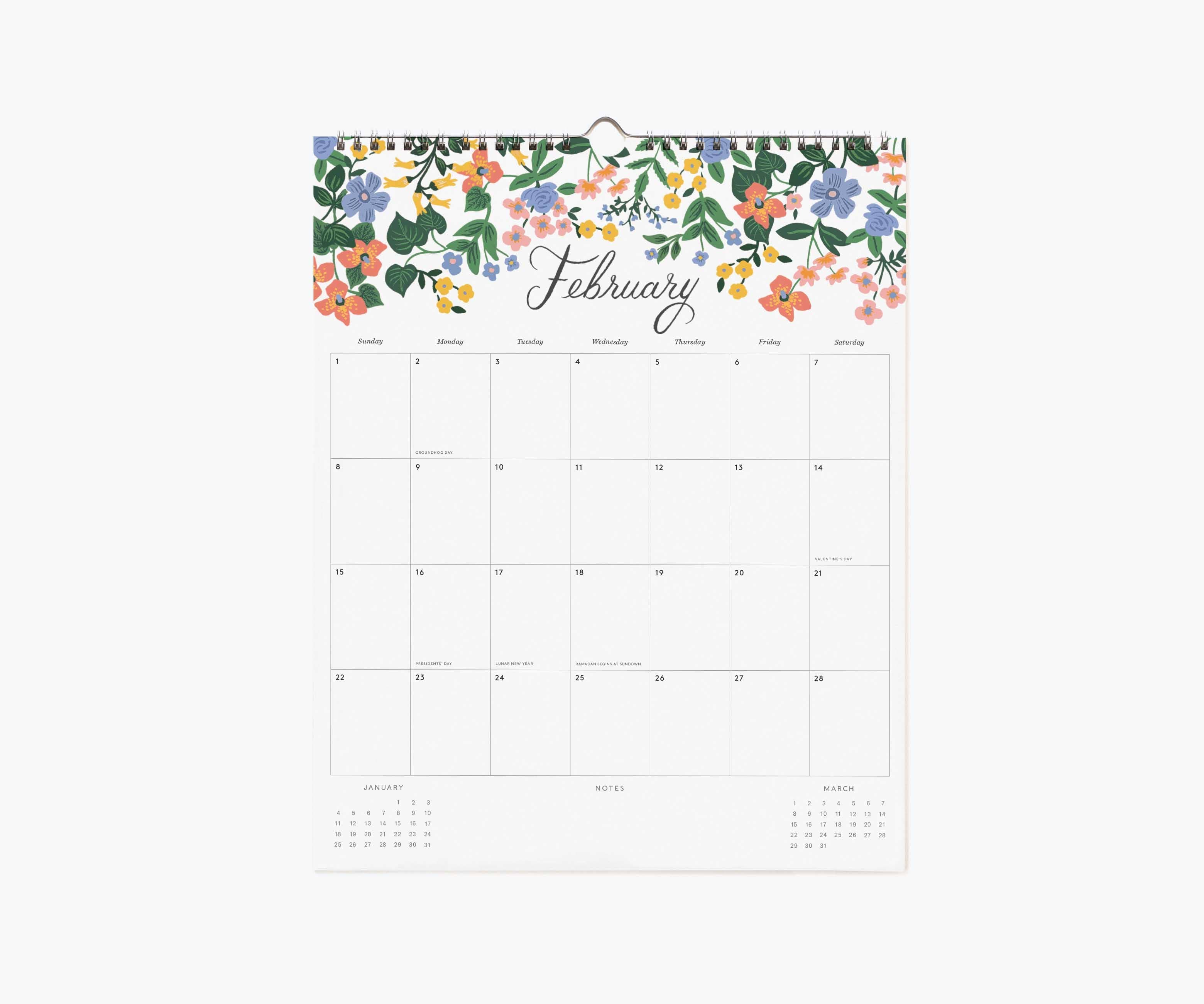 2026 Dahlia Appointment Calendar