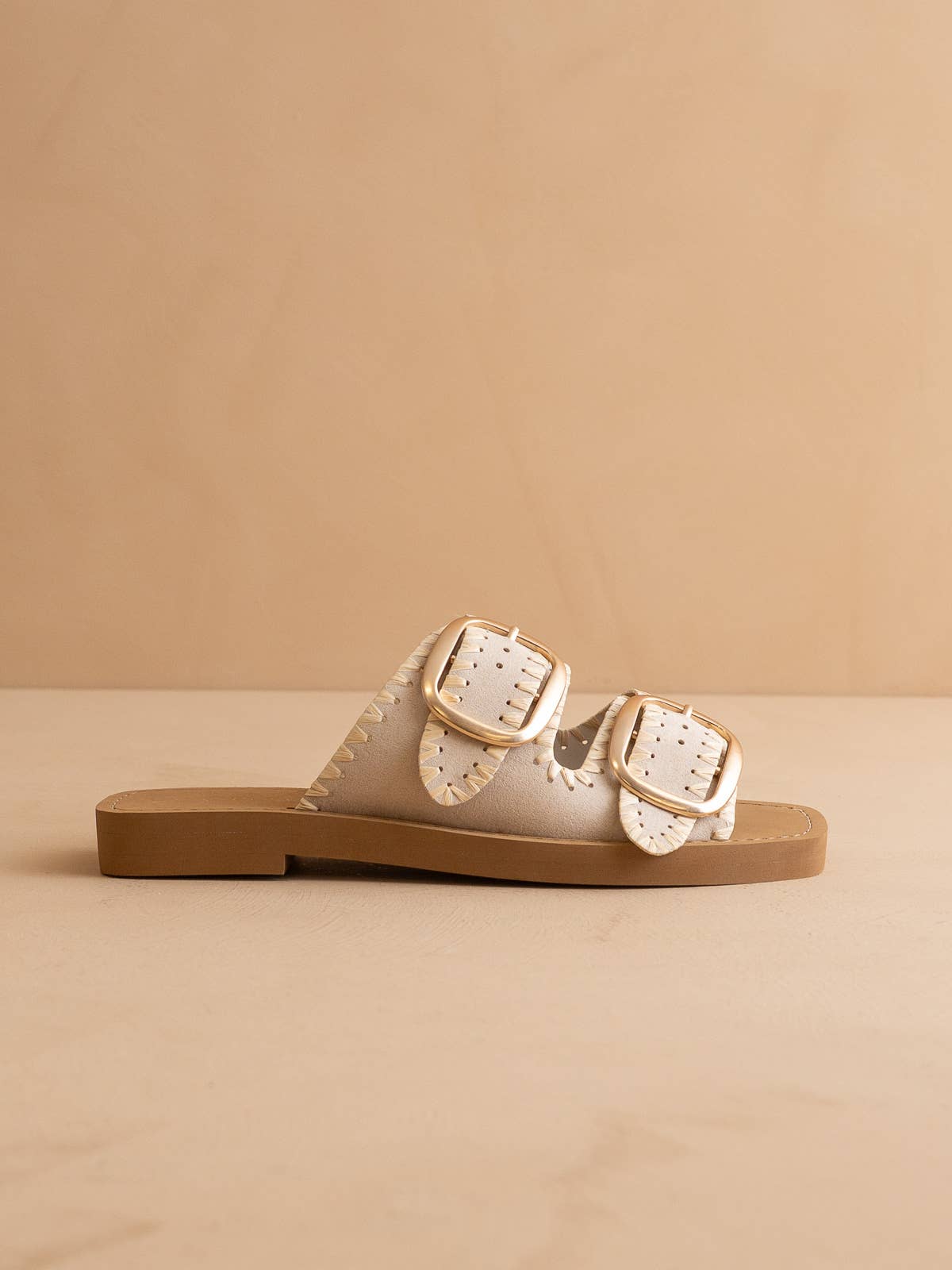 The Tivoli Double Buckle Sandal