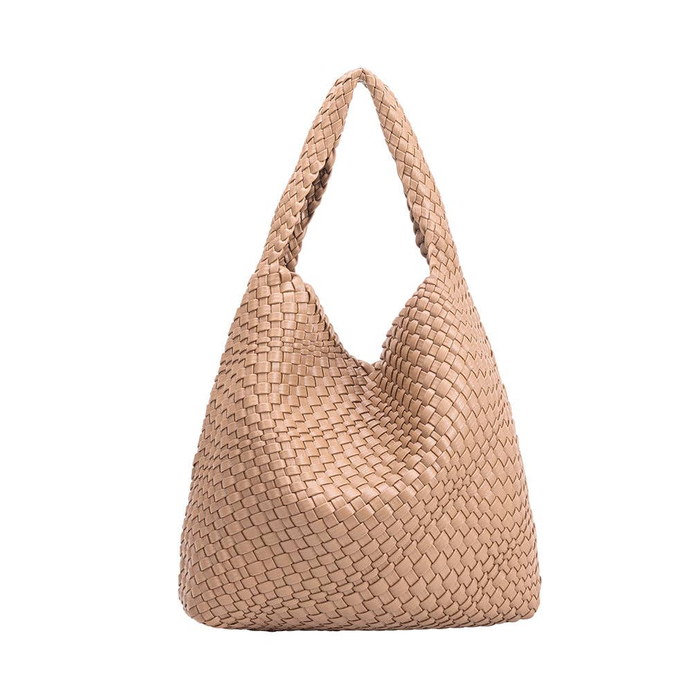 Johanna Vegan Shoulder Bag - Nude