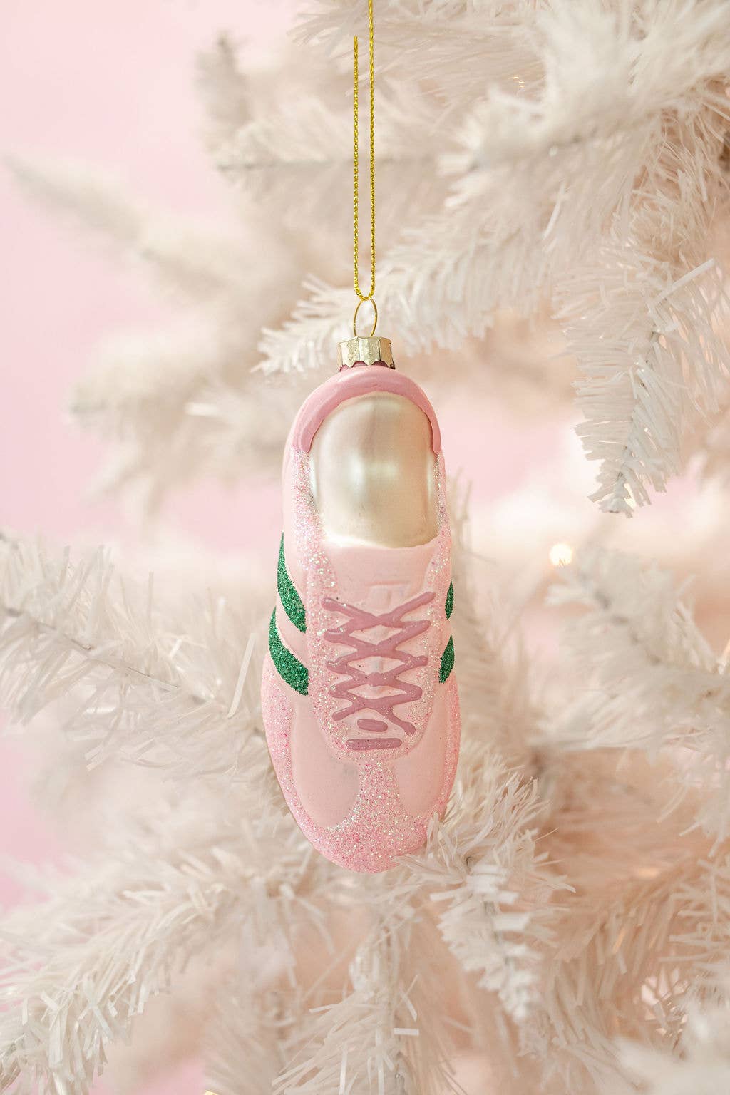 Pink Kicks Sneaker Ornament