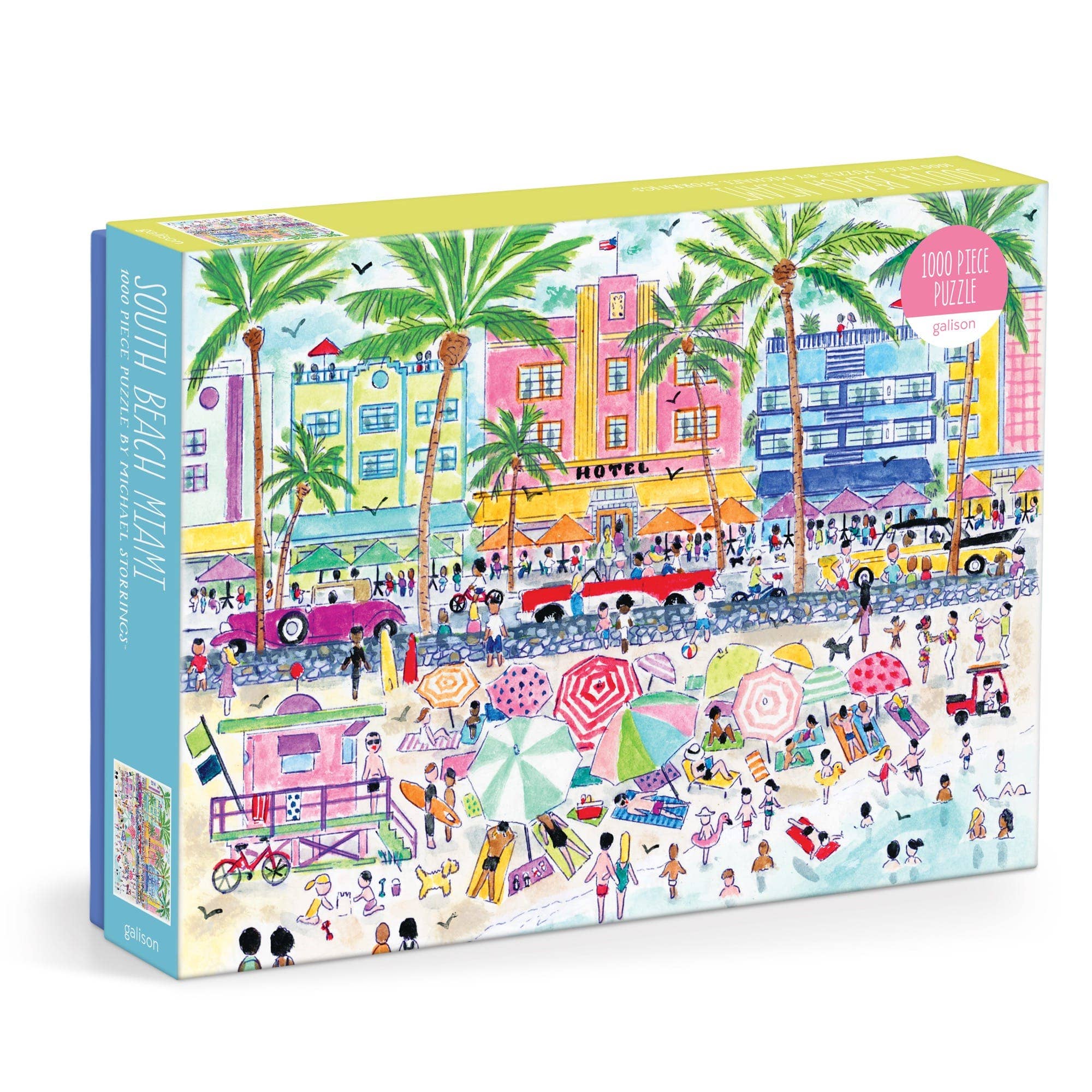 South Beach Miami 1000 Piece Puzzle