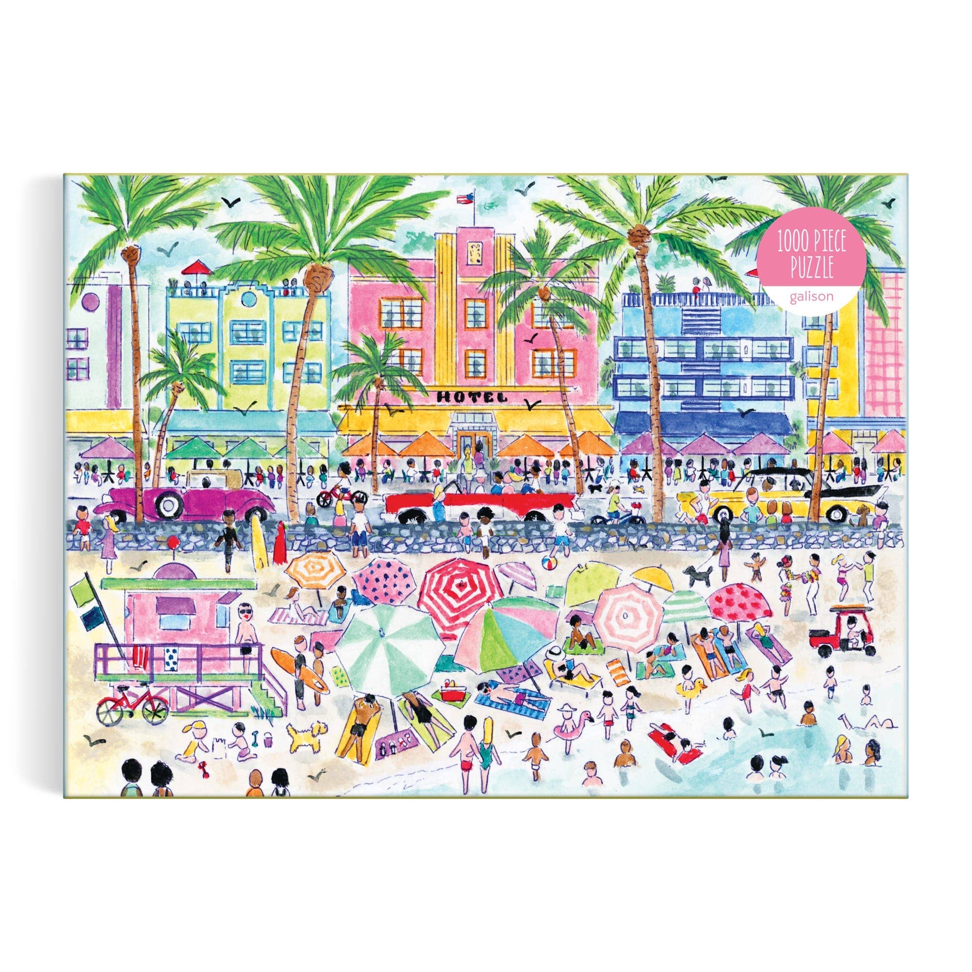 South Beach Miami 1000 Piece Puzzle