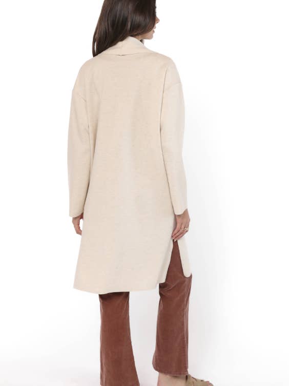 Alessia Shawl Collar Open Coat