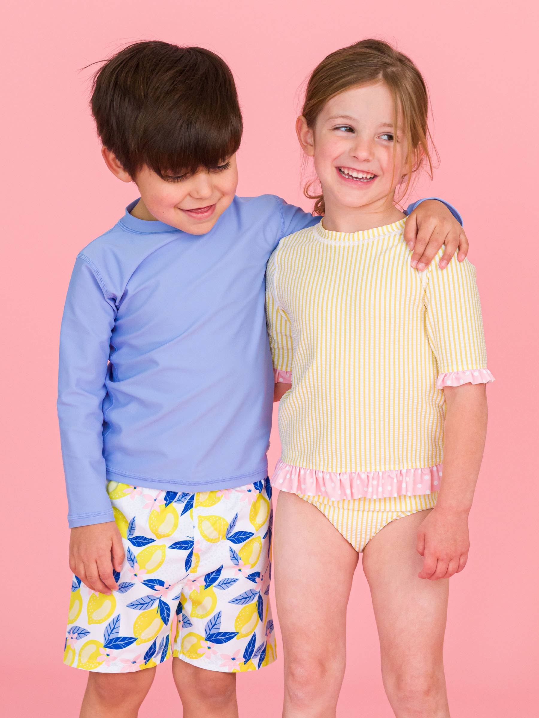 Long Sleeve Rash Guard - Periwinkle Blue *FINAL SALE*