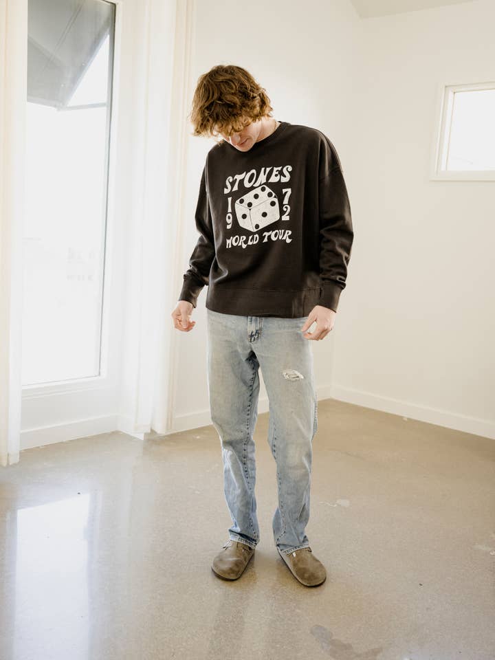 Rolling Stones Dice Oversized Sweatshirt
