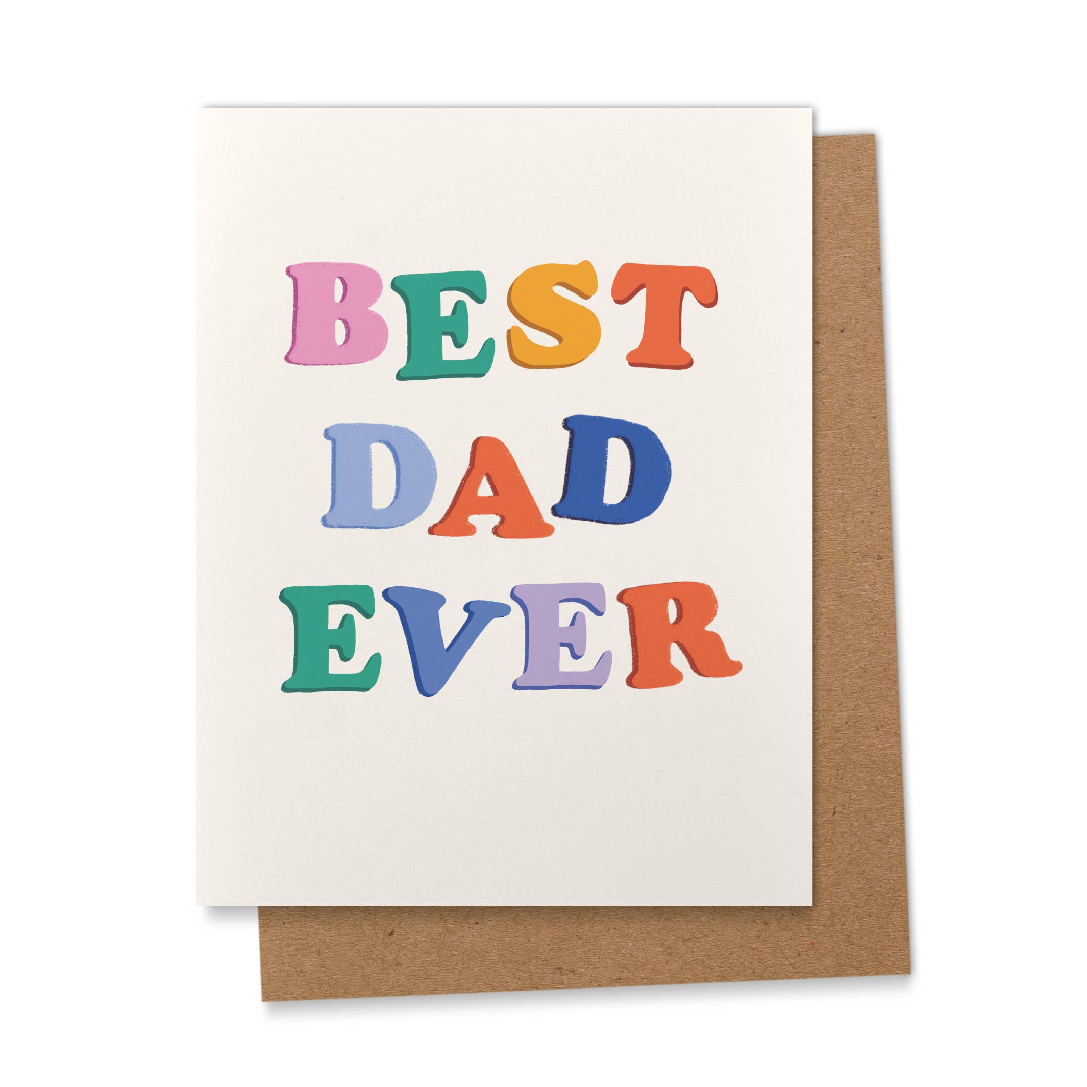 Best Dad Ever Father's Day Greeting Card