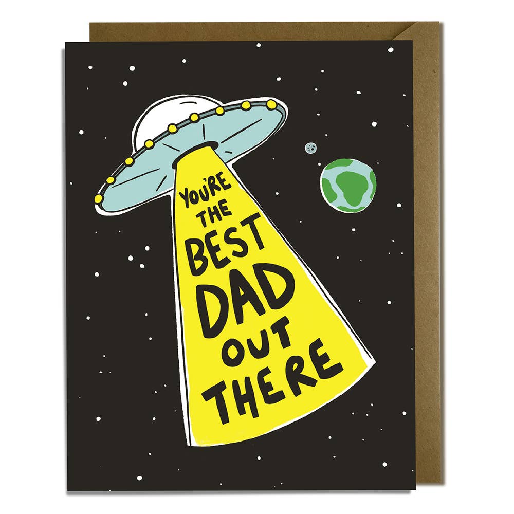UFO Father's Day Card