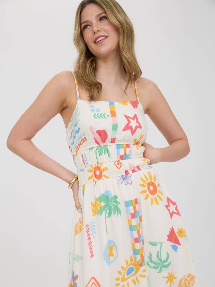 Ray of Light Midi Sundress