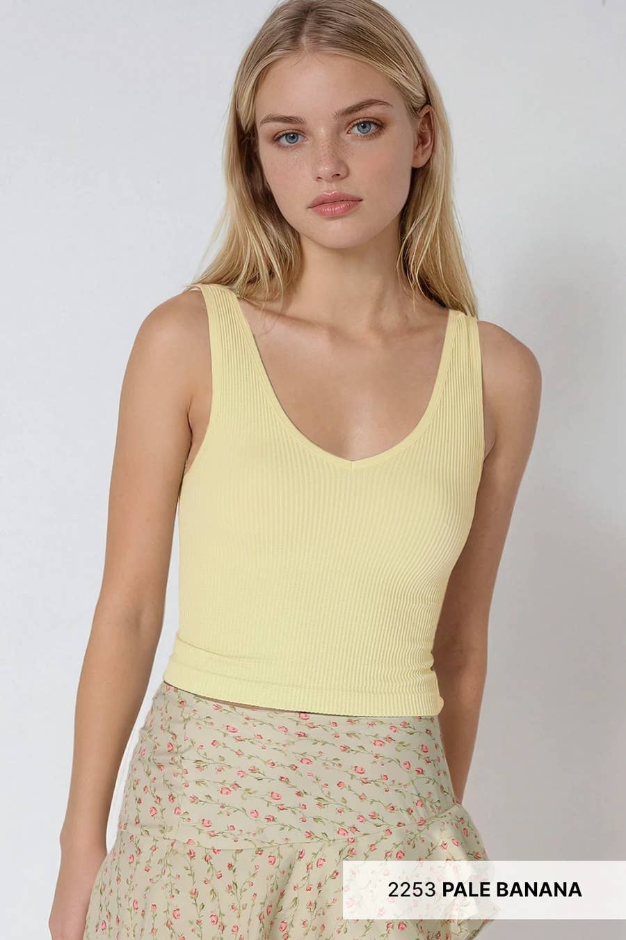Reversible Ribbed Crop Top