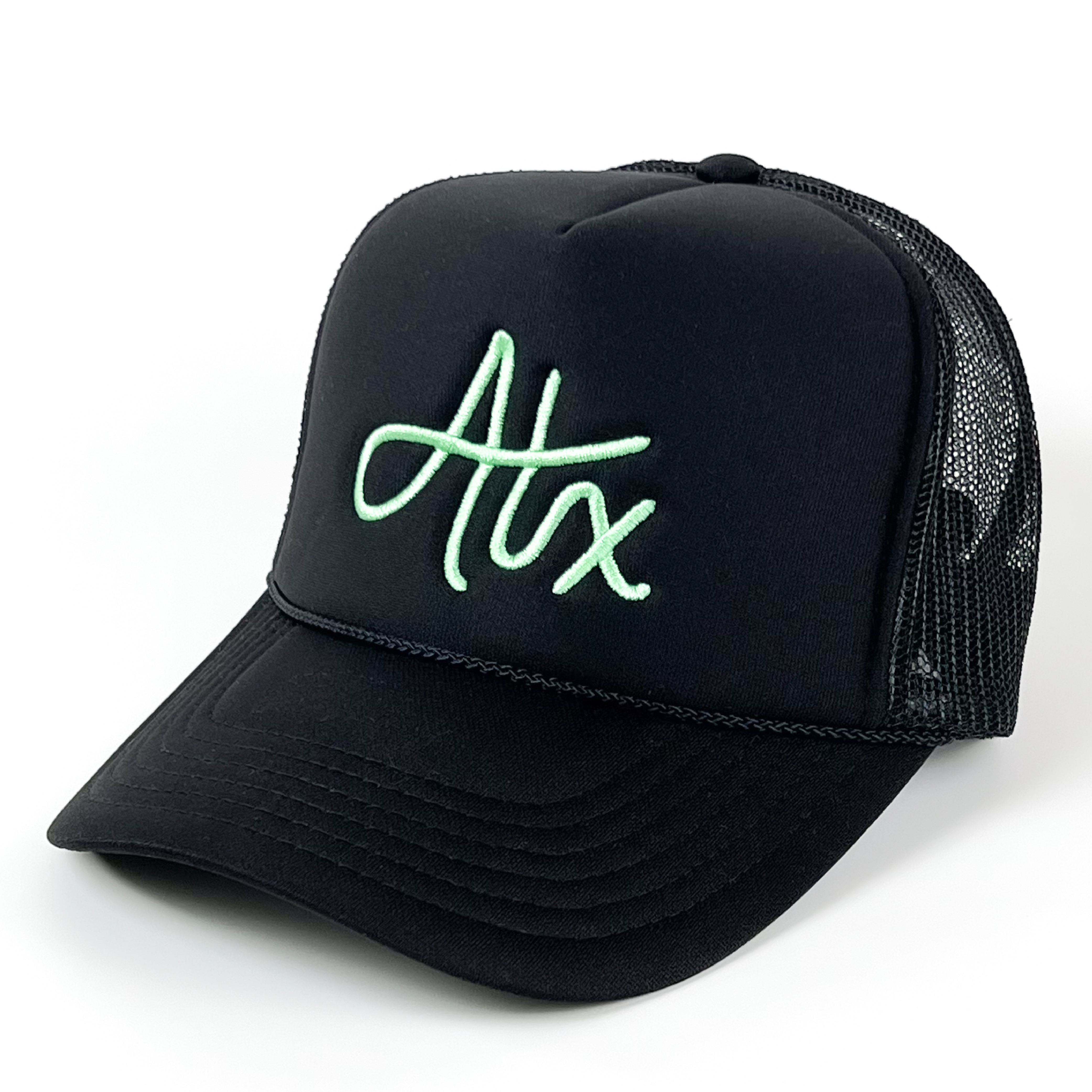 Austin Cap Black Embroidered