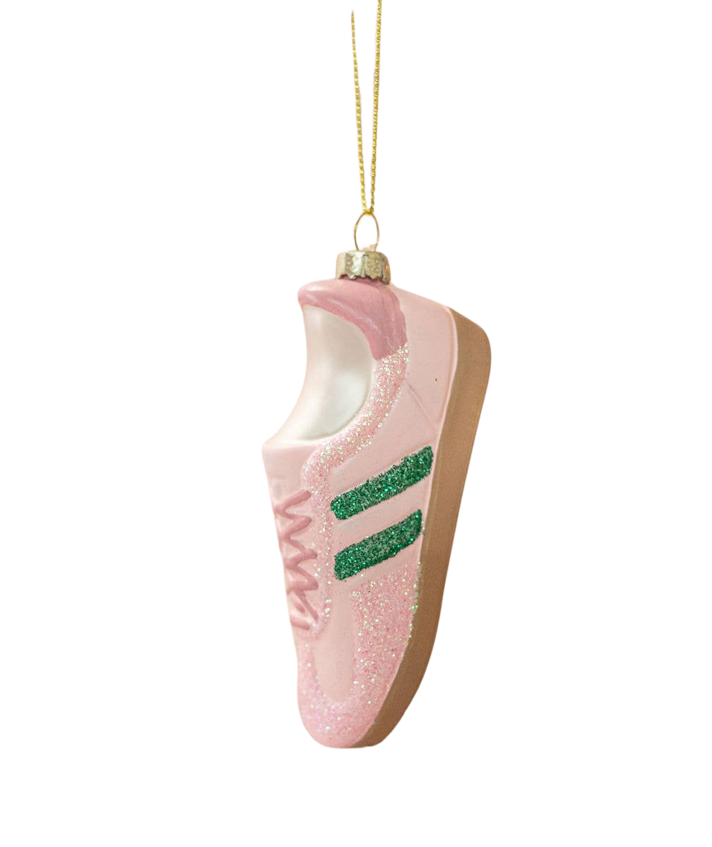 Pink Kicks Sneaker Ornament