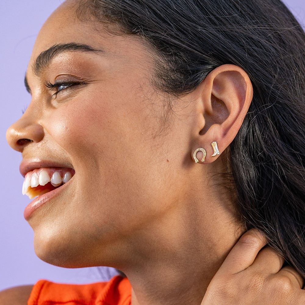 Alice Cowboy Boot Earrings