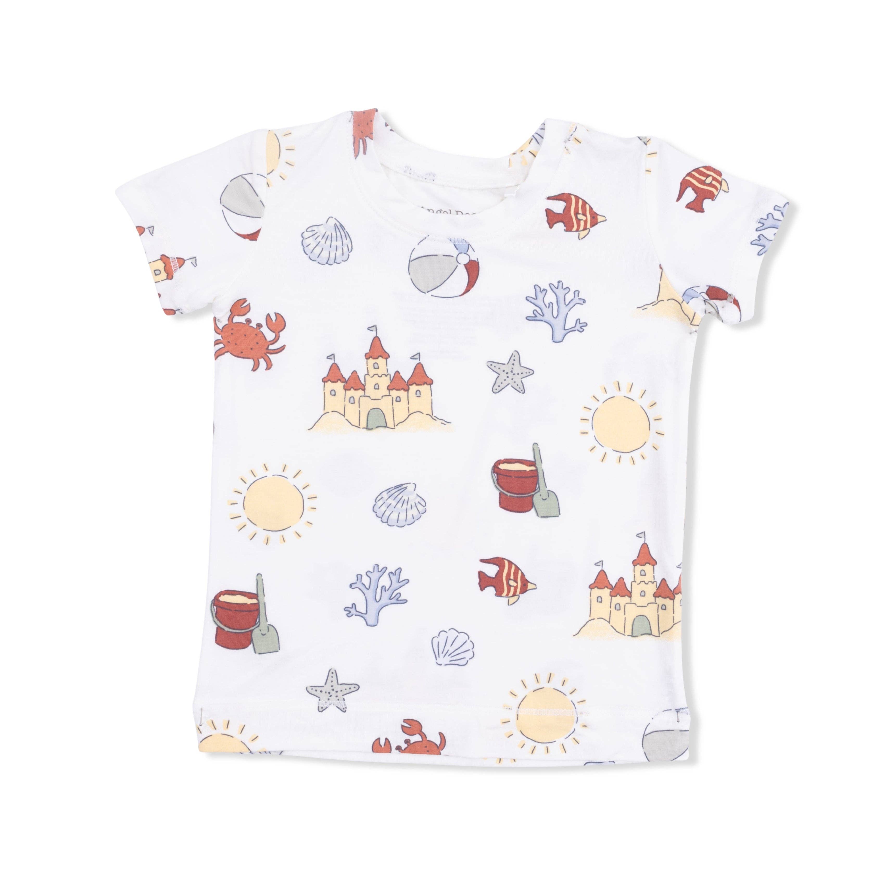 Sunny Sandcastles Loungewear Short Set *FINAL SALE*