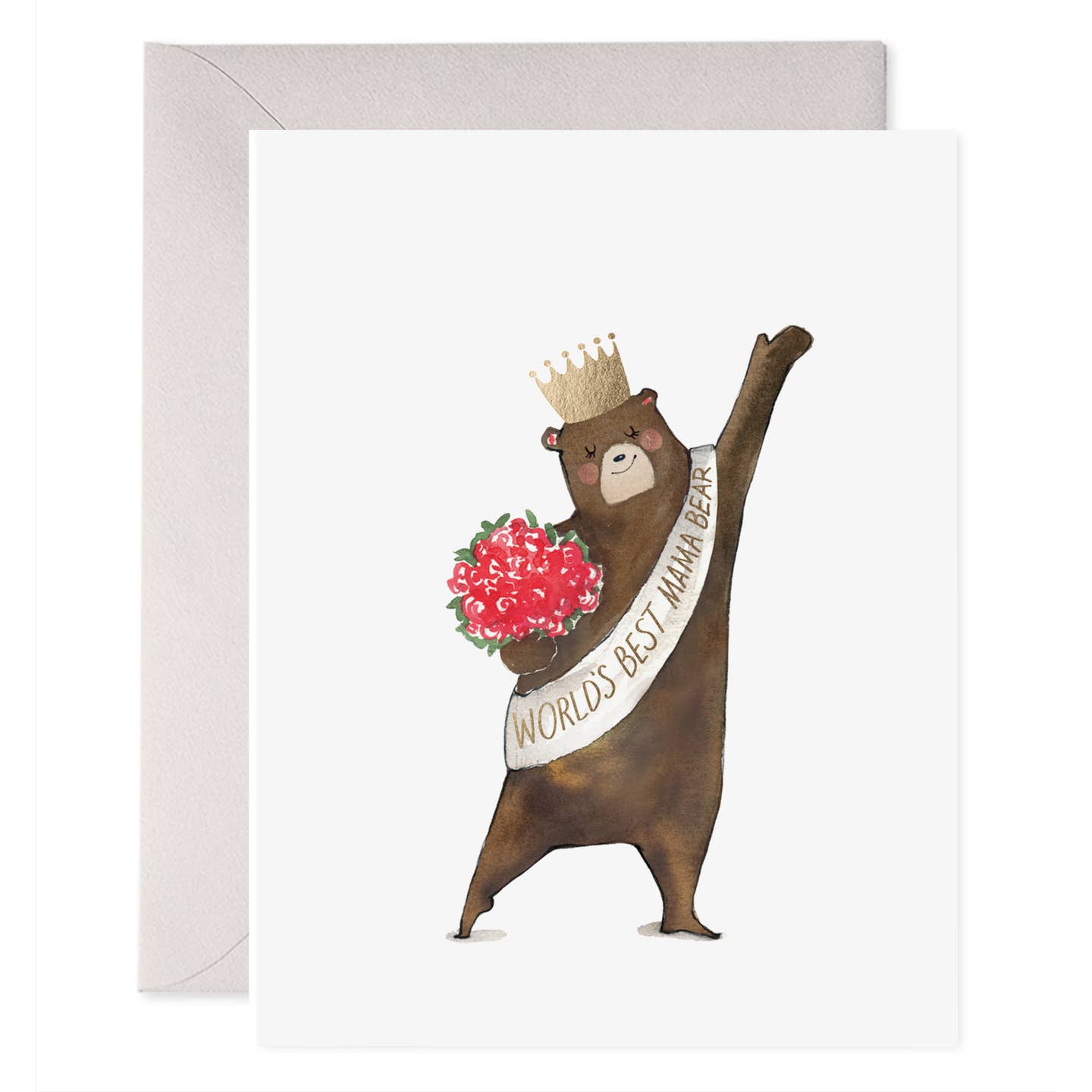Mama Bear Greeting Card