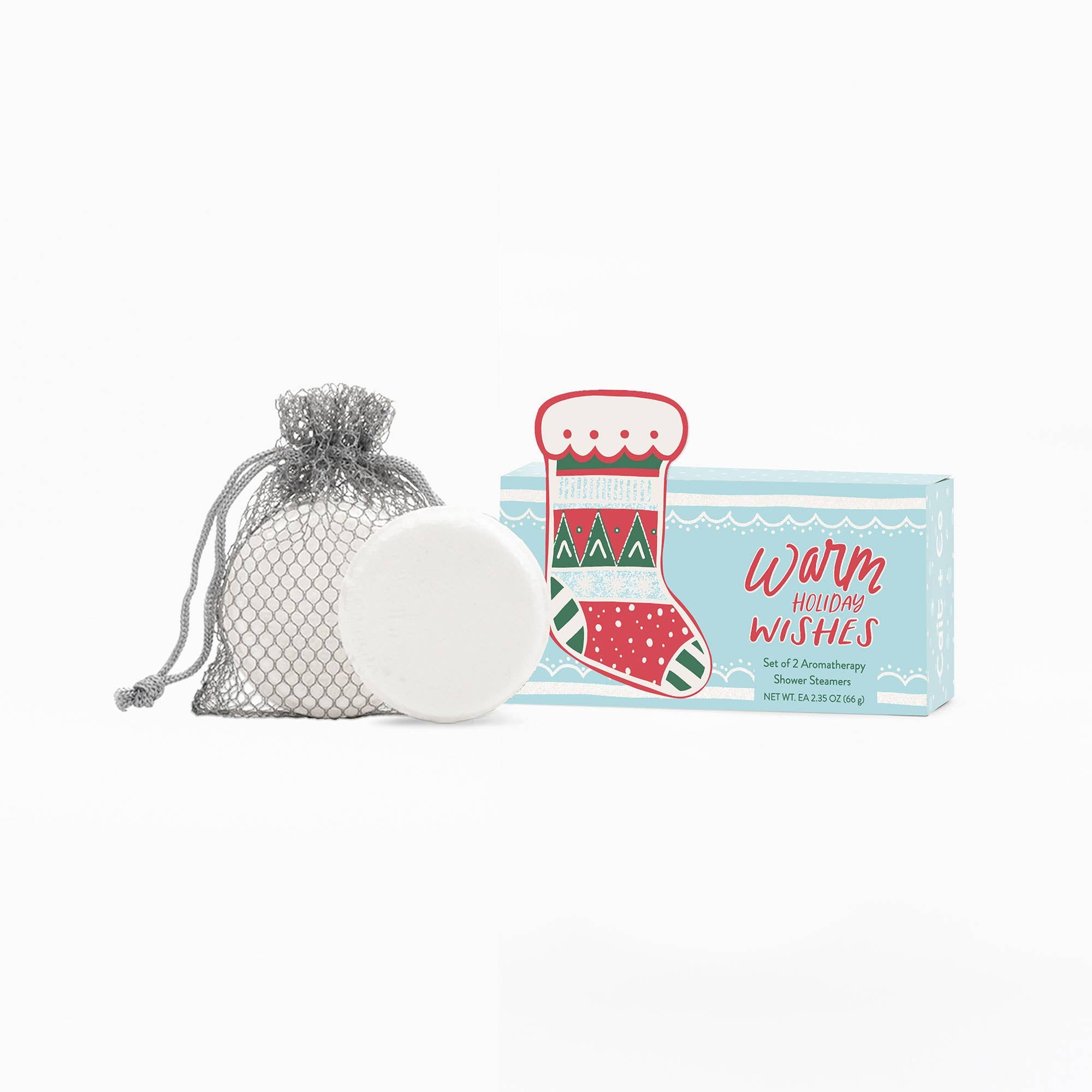 Holiday Wishes Shower Steamer Gift Set