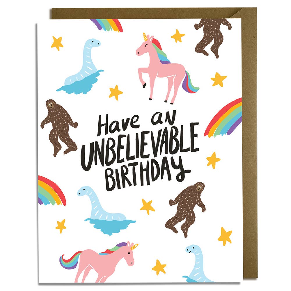 Unbelievable Birthday Card