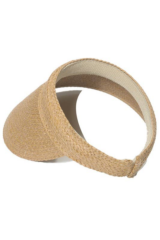 Summer Beach Sun Visor - Khaki