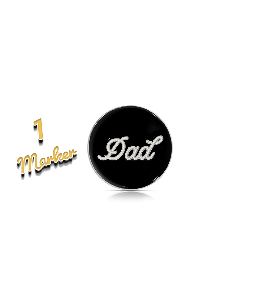 Dad Ball Marker - Black