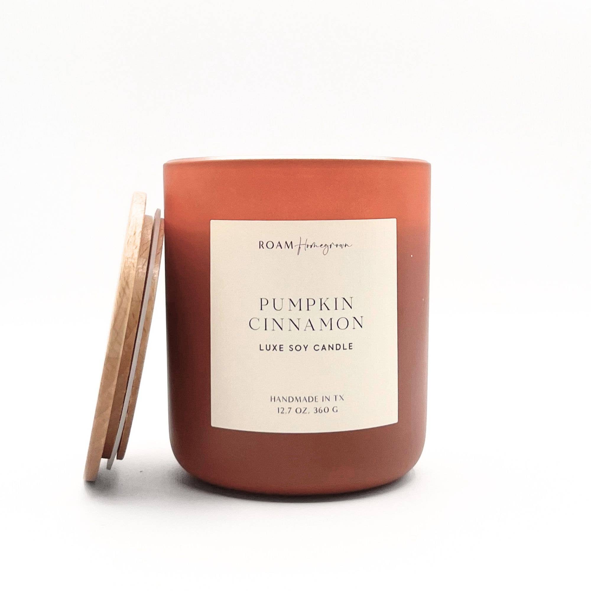Pumpkin + Cinnamon Soy Candle
