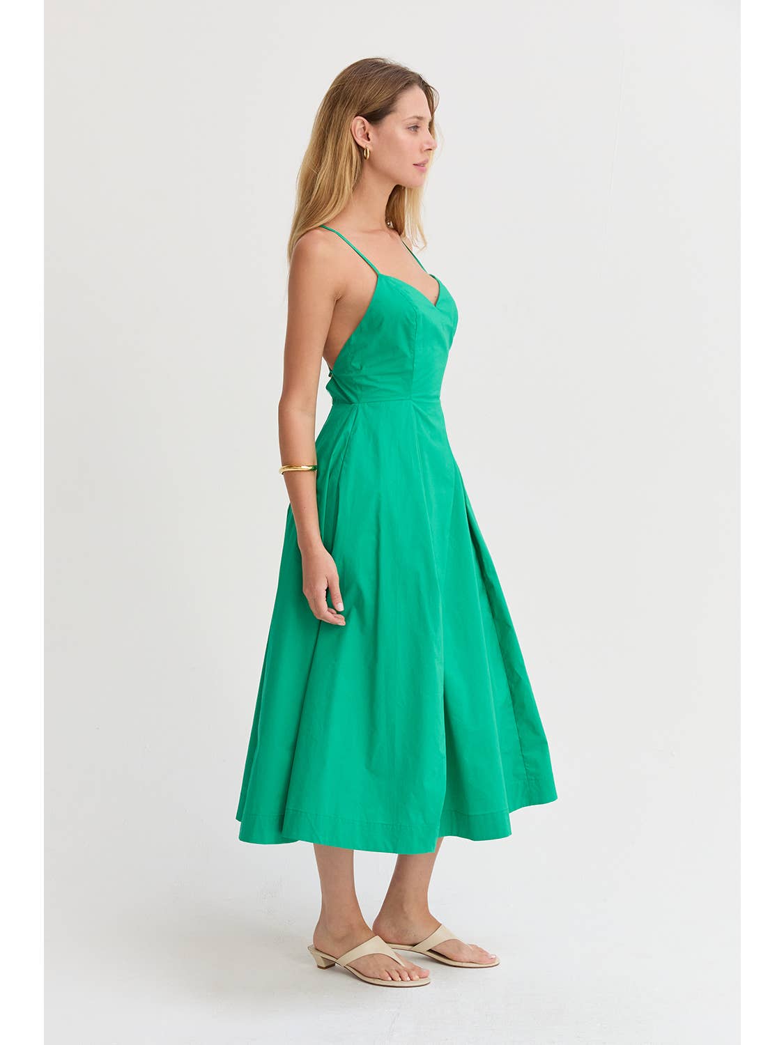 Eunice Poplin Midi Dress