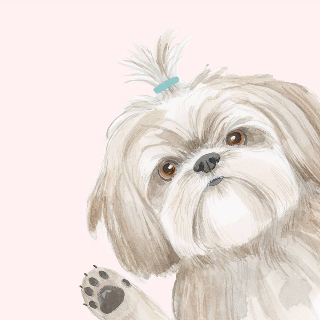Hope Your Birthday is the Shihtz Card