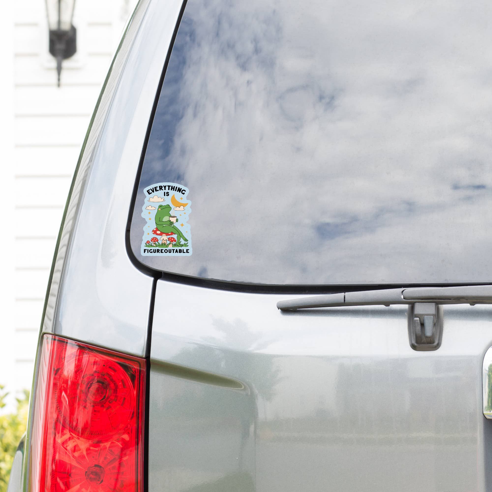 Figureoutable Frog High Quality Vinyl Sticker