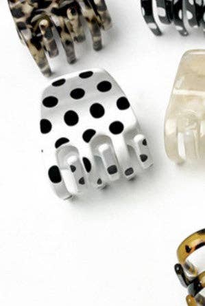 Cellulose Solid Hair Claw Clip