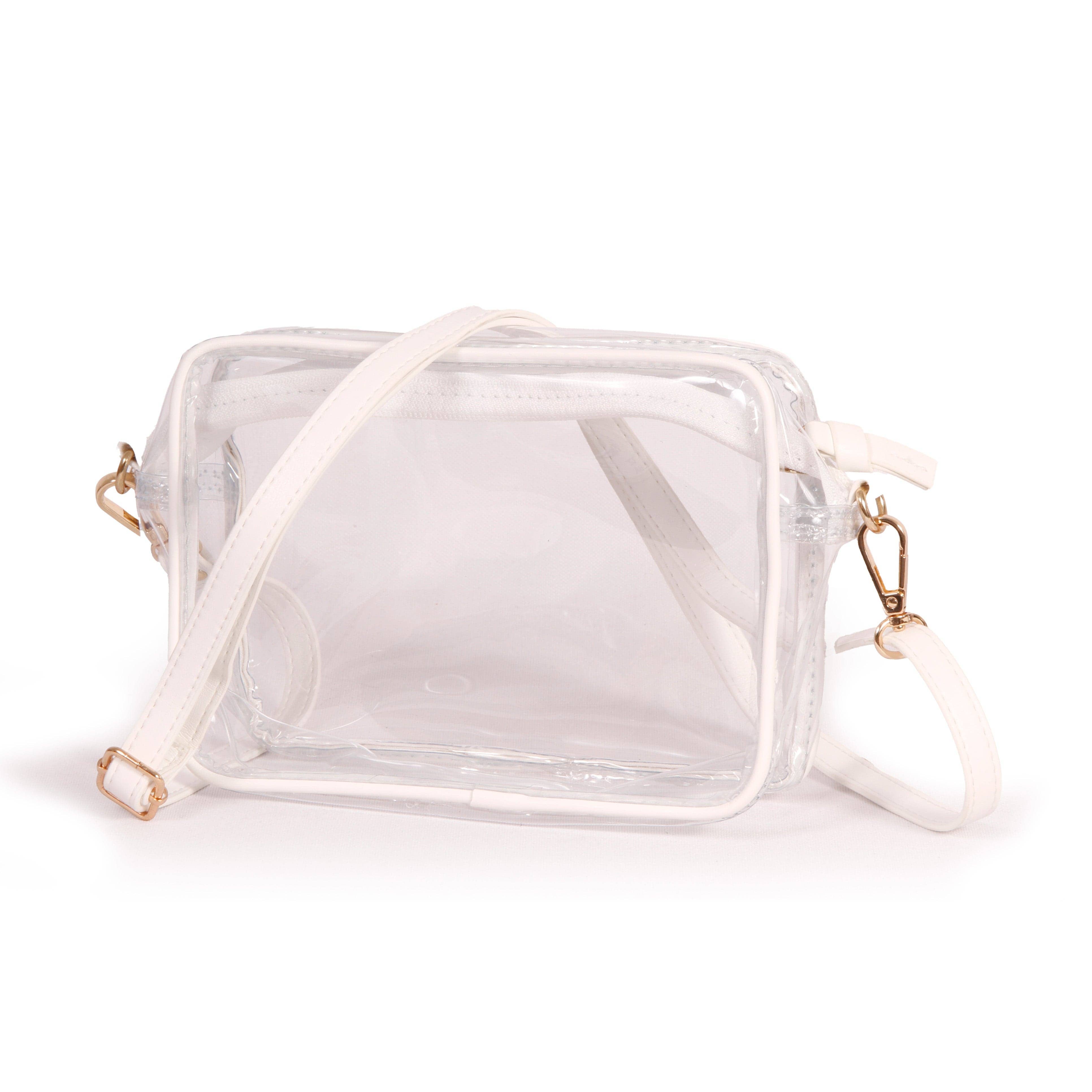 Bridget Clear Purse - White