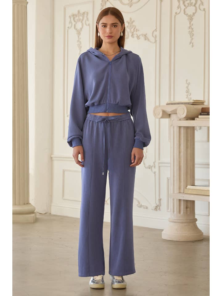 Jetsetter Pull On Pants - Deep Cornflower
